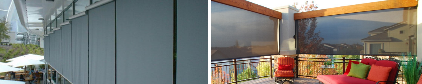 different window coverings