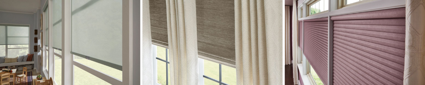 multiple window coverings