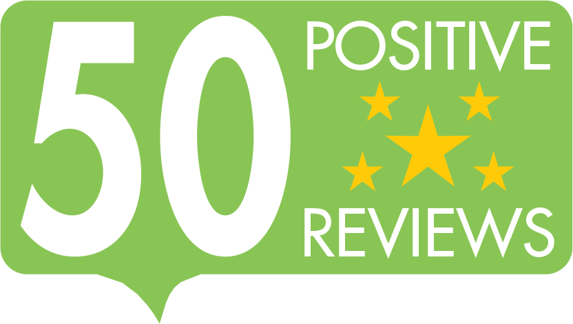 50 Positive Reviews
